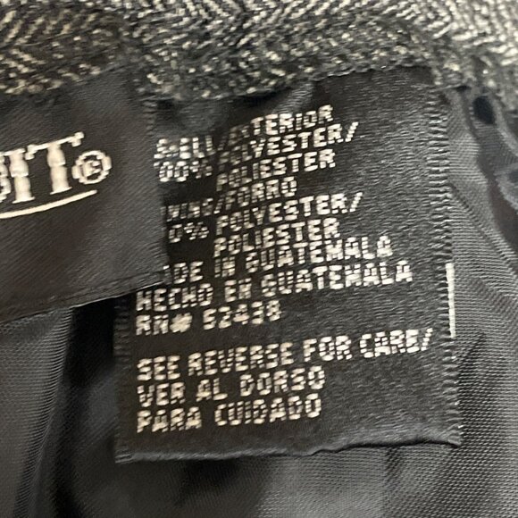 Sag Harbor Suit Ladies Grey Jacket & Skirt Set Formal Office Wear Sz 10 - New - Picture 12 of 15